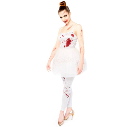 Blutige Zombie Ballerina Damenkostüm