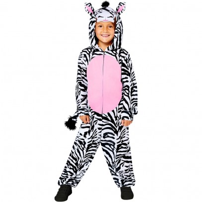 Zibbie Zebra Overall Kostüm für Kinder