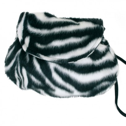 Zebra Plüsch Tasche