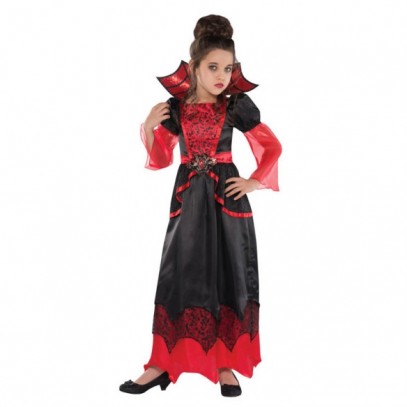 Lady Lorena Vampir Kostüm für Kinder