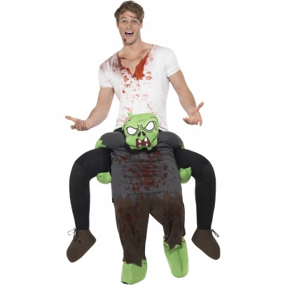 Crazy Zombie Huckepack Kostüm
