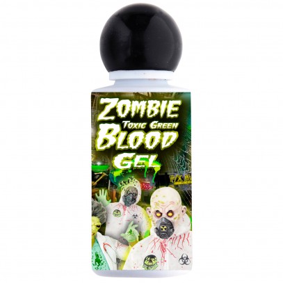 Zombie Blut-Gel grün 1