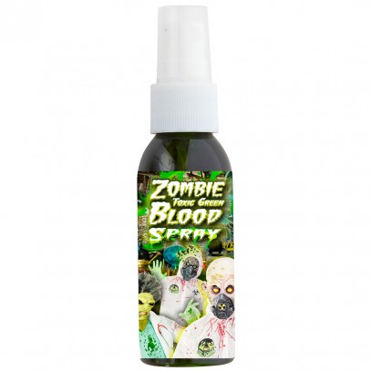 Zombie Blut-Spray grün 1