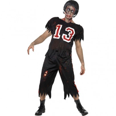 Highschool Horror Zombie Footballer Kostüm