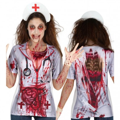 Zombie Krankenschwester Shirt