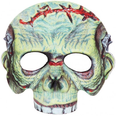 Monster Zombie Maske kinnlos 1