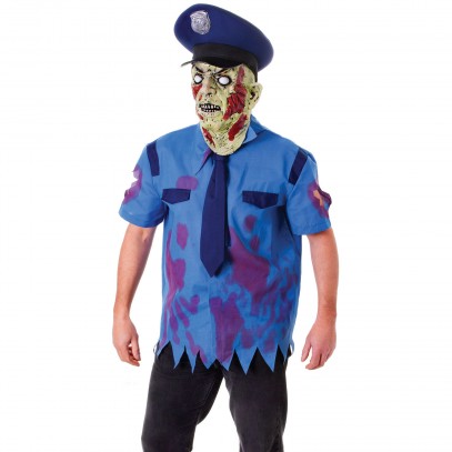 Zombie Police Cop Kostüm