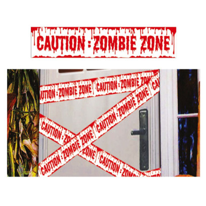6m Zombie Zone Absperrband