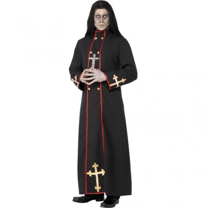 Priester des Todes Zombie Kostüm