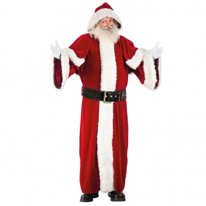 Weihnachtsmann Mantel Kostüm Deluxe