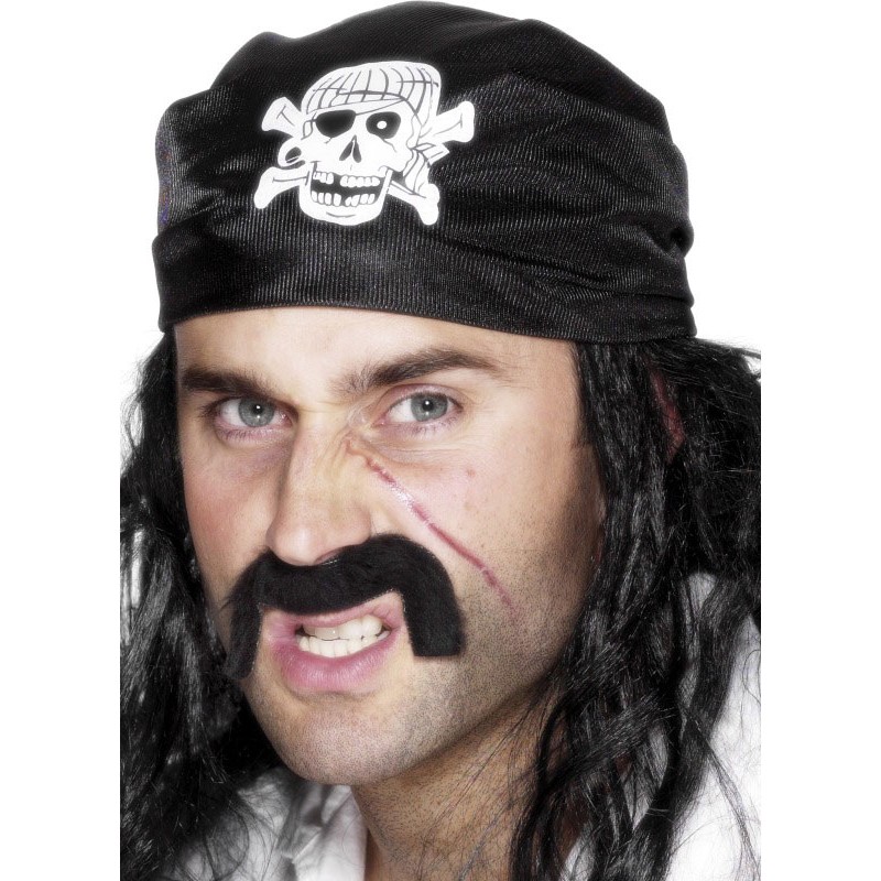 Kinder Piraten Bandana Kopftuch Halstuch Schlauch Boot Mütze Freibeuter Pirat 