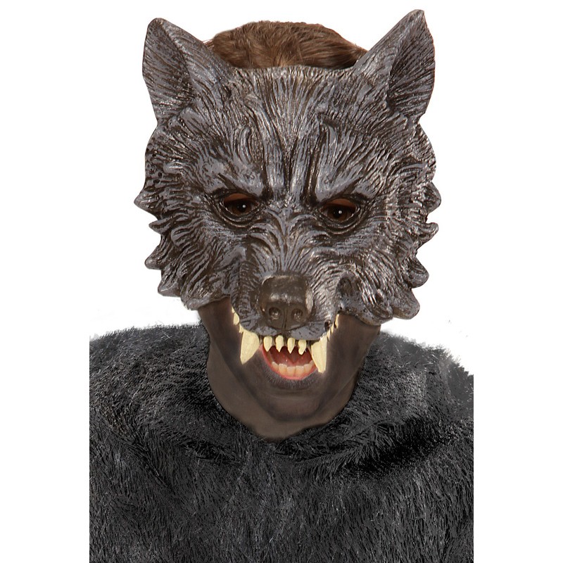 Böser Wolf Maske Kindermaske Theater Tiermasken