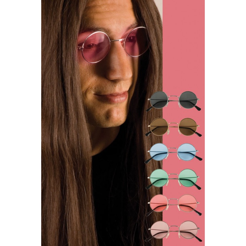 Partybrille Johnny in 6 Farben-grau