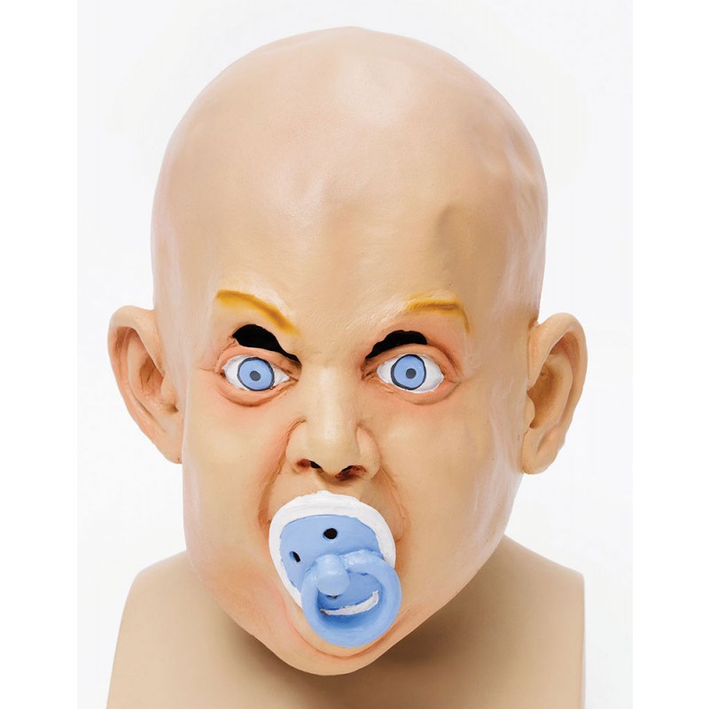 Baby Maske mit Schnuller