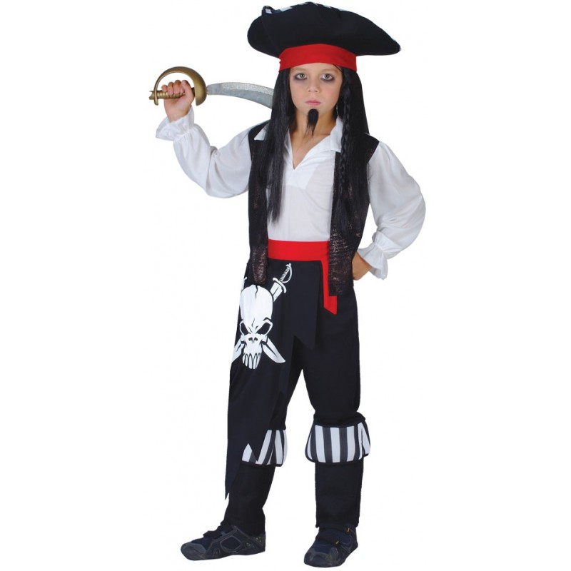Tattoo Piratenjunge Kostüm Captain Jack Buch Woche Tag Kostüm Kinder Outfit