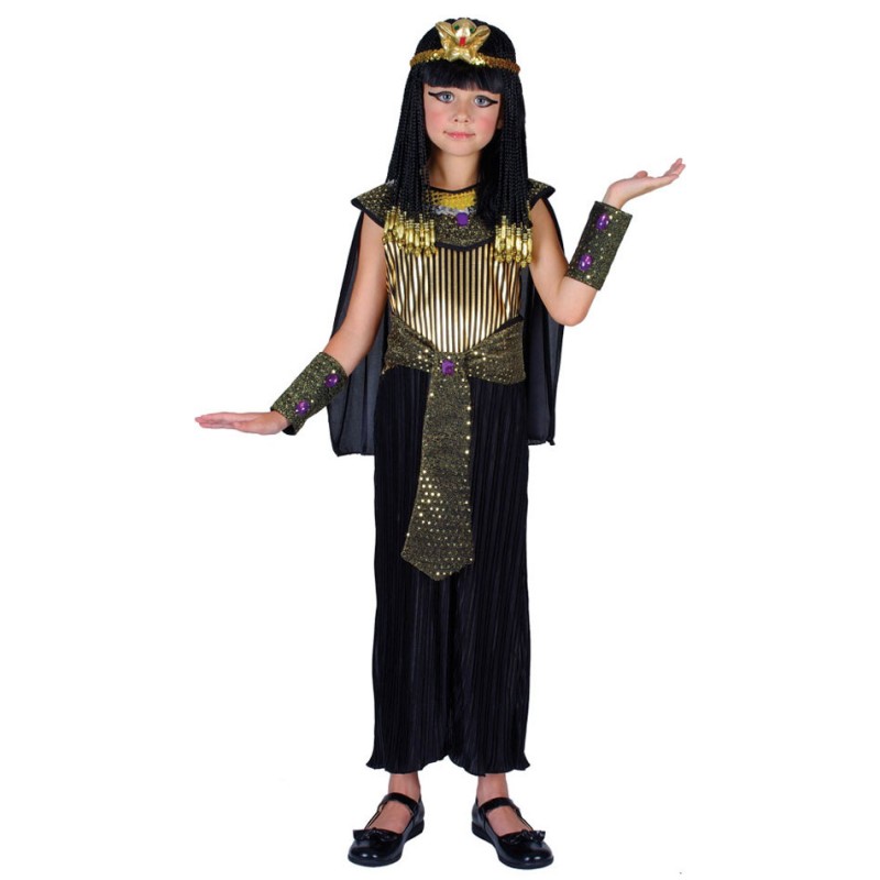 Cleopatra Kopfschmuck mit Haaren Ägypten Kopfbedeckung Pharaonin Nilkönigin 