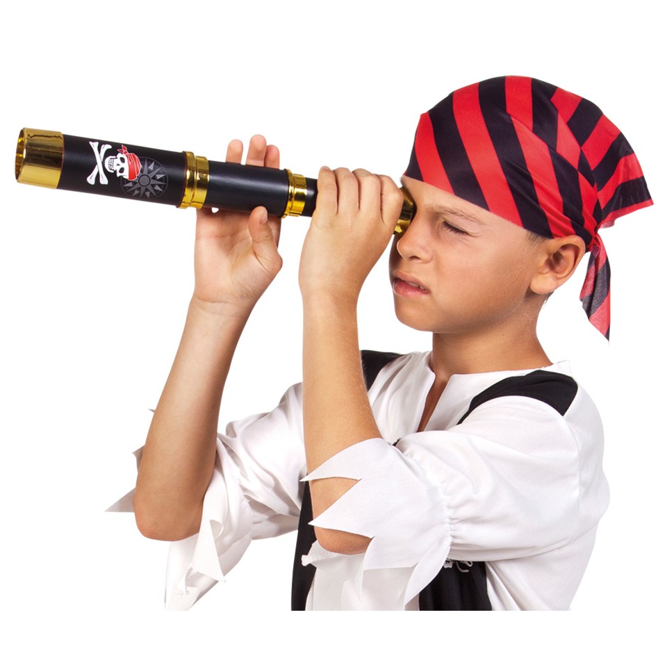 Piraten Fernrohr für Kostüme Verkleidungen und Kinderpartys 