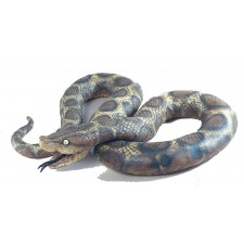 Deko Schlange Riesenschlange aufblasbar Python Gummischlange Dekoschlange 