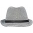 LED Trilby Hut Happy New Year silber 3