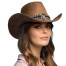 Django Western Hut für Erwachsene braun