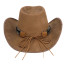 Django Western Hut für Erwachsene braun