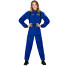 Blaue Astronautin Damenkostüm