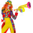 Aufblasbare Clown Trompete gelb