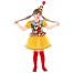 Zuckersüßes Clowns Mädchen Kostüm 4