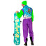 Snowboarder Kostüm für Erwachsene