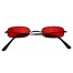 Dracula Brille in rot 1