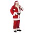 Samtiges Santa Claus Weihnachtsmann Kostüm Deluxe