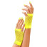 Fingerlose Netzhandschuhe neon-gelb