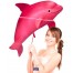 Pinker Delphin Luftballon