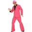 70er Jahre Party Boy Kostüm pink 1