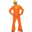 70er Jahre Party Boy Kostüm orange 3