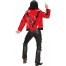 Rote Rockstar Jacke aus Vinyl 2