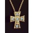 Halskette mit Kreuz-Anhänger in 6 Styles 4