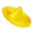 Sombrero 50cm mit Bommeln gelb