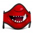 Mund-Nase-Maske Red Devil für Kinder