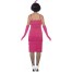 20er Jahre Carla Flapper Kostüm pink