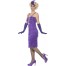 20er Jahre Carla Flapper Kostüm violett