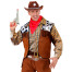Western Cowboy Pistole in Grau