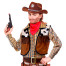 Western Cowboy Pistole in Schwarz