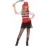 Piraten Mädchen Kostüm 3-teilig in rot-weiß 2