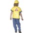 Bauarbeiter Kostüm für Kinder 1