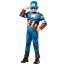 Captain America Avengers Assemble Deluxe Kinderkostüm