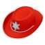 Roter Sheriff Cowboy Hut für Kinder