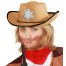 Sheriff Cowboy Hut für Kinder beige
