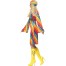 Hippie Kostüm im Regenbogen-Look 2