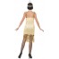 Flapper Girl Kostüm 20er Jahre gold 3